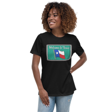 Cash First Welcome To Texas Women's Relaxed T-Shirt