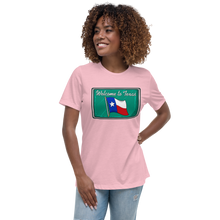 Cash First Welcome To Texas Women's Relaxed T-Shirt
