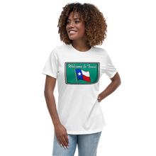 Cash First Welcome To Texas Women's Relaxed T-Shirt